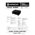 HITACHI HMA9500MKII Service Manual HITACHI HMA9500MKII Service Manual