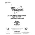 WHIRLPOOL SF5140SRW2 Parts Catalog WHIRLPOOL SF5140SRW2 Parts Catalog