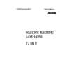 ZANUSSI FJ934V Owners Manual ZANUSSI FJ934V Owners Manual