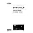 SONY PVW2800P VOLUME 1 Service Manual SONY PVW2800P VOLUME 1 Service Manual