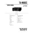 SONY TA-N90ES Service Manual SONY TA-N90ES Service Manual