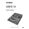 YAMAHA 01V96 Owners Manual YAMAHA 01V96 Owners Manual