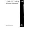 AEG 7405E-B Owners Manual AEG 7405E-B Owners Manual