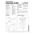 INFINITY INTRELUDEIL36C Service Manual INFINITY INTRELUDEIL36C Service Manual