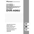 PIONEER DVRA06U Owners Manual PIONEER DVRA06U Owners Manual