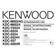 KENWOOD KDC-5024 Owners Manual KENWOOD KDC-5024 Owners Manual