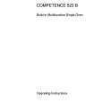 AEG Competence 525B B Owners Manual AEG Competence 525B B Owners Manual