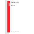 AEG FAVORIT403 Owners Manual AEG FAVORIT403 Owners Manual