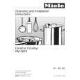 MIELE KM5676 Owners Manual MIELE KM5676 Owners Manual