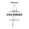 PIONEER VSX-D908S/KU/CA Owners Manual PIONEER VSX-D908S/KU/CA Owners Manual