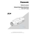 PANASONIC WVNP1004 Owners Manual PANASONIC WVNP1004 Owners Manual