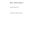 AEG Santo 2942-4i Owners Manual AEG Santo 2942-4i Owners Manual