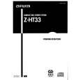 AIWA Z-HT33 Owners Manual AIWA Z-HT33 Owners Manual