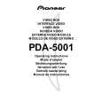 PIONEER PDA-5001/ZYVLPK Owners Manual PIONEER PDA-5001/ZYVLPK Owners Manual