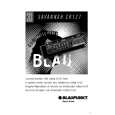 BLAUPUNKT SAVANNAH CR127 Owners Manual BLAUPUNKT SAVANNAH CR127 Owners Manual