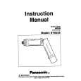 PANASONIC EY6225 Owners Manual PANASONIC EY6225 Owners Manual