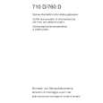 AEG 760D-B/CH Owners Manual AEG 760D-B/CH Owners Manual