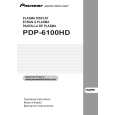 PIONEER PDP-6100HD Owners Manual PIONEER PDP-6100HD Owners Manual