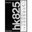 HARMAN KARDON HK825 Owners Manual HARMAN KARDON HK825 Owners Manual