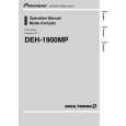 PIONEER DEH-1900MP/XS/UC Owners Manual PIONEER DEH-1900MP/XS/UC Owners Manual