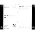 AEG 120D Owners Manual AEG 120D Owners Manual