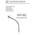 SENNHEISER COM 1905 Owners Manual SENNHEISER COM 1905 Owners Manual