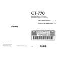 CASIO CT770 Owners Manual CASIO CT770 Owners Manual