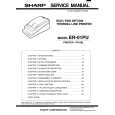SHARP ER01PU Service Manual SHARP ER01PU Service Manual