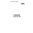 ZANUSSI ZCG3211W Owners Manual ZANUSSI ZCG3211W Owners Manual