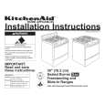 WHIRLPOOL KGST300HBT6 Installation Manual WHIRLPOOL KGST300HBT6 Installation Manual