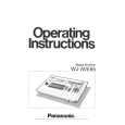 PANASONIC WJ-AVE55 Owners Manual PANASONIC WJ-AVE55 Owners Manual