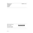 ZANKER FR161 Owners Manual ZANKER FR161 Owners Manual