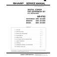 SHARP AR-FX2 Service Manual SHARP AR-FX2 Service Manual