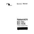 NAKAMICHI BX150/E Service Manual NAKAMICHI BX150/E Service Manual