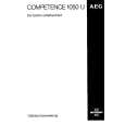 AEG 1050U-W Owners Manual AEG 1050U-W Owners Manual