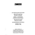 ZANUSSI ZHM722B Owners Manual ZANUSSI ZHM722B Owners Manual