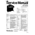 TECHNICS SX-GX5 Service Manual TECHNICS SX-GX5 Service Manual