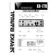 KENWOOD KA770 Service Manual KENWOOD KA770 Service Manual