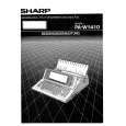 SHARP PA-W1410 Owners Manual SHARP PA-W1410 Owners Manual