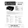 HITACHI HTD-G2 Service Manual HITACHI HTD-G2 Service Manual