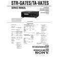 SONY STR-GA7ES Service Manual SONY STR-GA7ES Service Manual