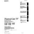 SONY KV-13TR29 Owners Manual SONY KV-13TR29 Owners Manual