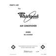 WHIRLPOOL AC1352XS0 Parts Catalog WHIRLPOOL AC1352XS0 Parts Catalog