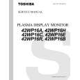 TOSHIBA 42WP16A Service Manual TOSHIBA 42WP16A Service Manual