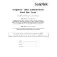 SANDISK ImageMate All-in-One/Multi-Card USB 2.0Reader/Writer (QSG) Owners Manual SANDISK ImageMate All-in-One/Multi-Card USB 2.0Reader/Writer (QSG) Owners Manual