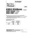 PIONEER KEHP10 X1IN/EW Service Manual PIONEER KEHP10 X1IN/EW Service Manual