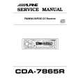 ALPINE CDA7865R Service Manual ALPINE CDA7865R Service Manual