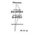 PIONEER XV-HTD1/DDXJ/RA Owners Manual PIONEER XV-HTD1/DDXJ/RA Owners Manual