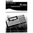 SHARP PC1403 Owners Manual SHARP PC1403 Owners Manual
