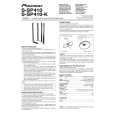PIONEER S-SP410/SXTW/EW5 Owners Manual PIONEER S-SP410/SXTW/EW5 Owners Manual